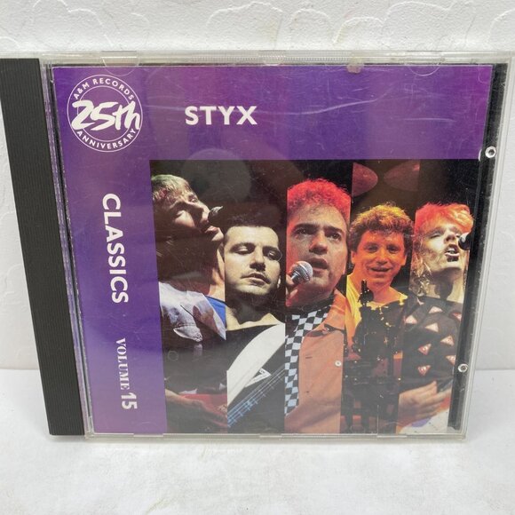 Styx Classics Volume 15 CD 25th Anniversary Edition Jewel Case 14 Tracks - Picture 1 of 4